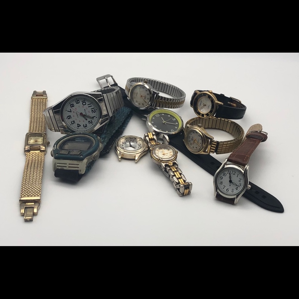 Vtg to Modern Watch Lot of 10